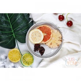 Fruit Flower Tea Grapefruit-Pineapple-Lemon-Roselle 3 Packs
