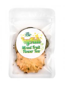 Fruit Flower Tea Pineapple-Kiwi-Papaya-Plum Blossom 3 Packs
