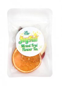 Fruit Flower Tea Tangerine-Apple-Dragon Fruit-Rose Bud 3 Packs