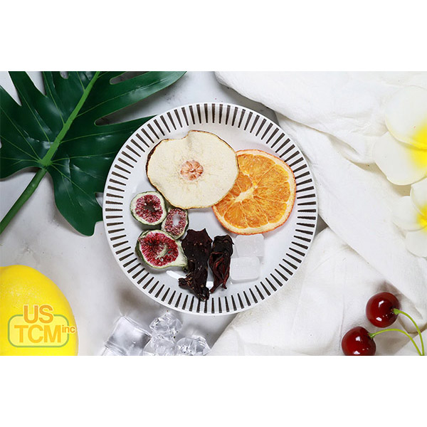Fruit Flower Tea Fig-Snow Pear-Tangerine-Roselle 3 Packs - Click Image to Close