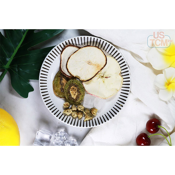 Fruit Flower Tea Snow Pear-Apple-Kiwi-Chrysanthemum 3 Packs - Click Image to Close